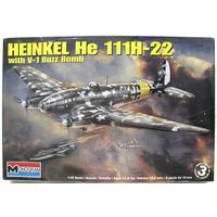 1/48 He 111 H-22 with V-1 bomb (Monogram)