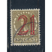 Нидерланды 1929 Вильгельмина Надп Стандарт #228