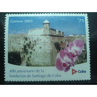 Куба 2005 Замок, орхидея*