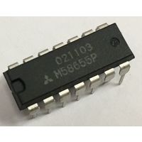 M58655P память EEPROM 1024bit; 64x16. DIP14. M58655 м58655