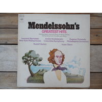 L. Bernstein, E. Ormandy, R. Serkin, I. Stern - Mendelssohn's Greatest Hits - Columbia, USA