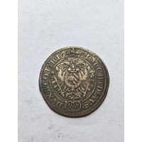 6 крейцера 1691 год (ММ). Леопольд I, Редкая монета. СМОТРИТЕ ДР. МОИ ЛОТЫ.