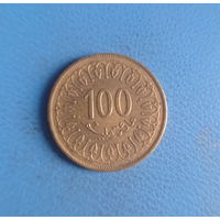 Тунис 100 милльемов 2013 год