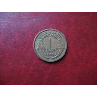 1 франк 1939 год Франция