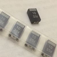 D 10 мкф - 35 В ((( цена за 10 штук))) 10мкф, 106, 35В. Танталовые электролитические конденсаторы чипы смд. Тантал