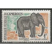 Камерун. Слон. 1962г. Mi#356.