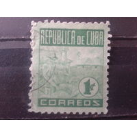 Куба 1950 Табак, поле