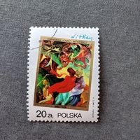 Марка Польша 1985 год Искусство