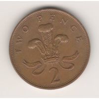 Великобритания, 2 pence, 1986г