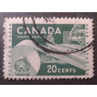 Канада 1956 производство бумаги