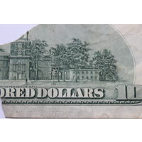 Половинка американской банкноты