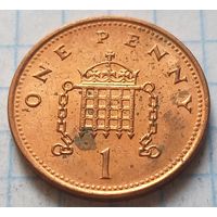 Великобритания 1 пенни, 2001       ( 3-3-2 )