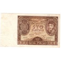 100 Злотых 1934. Польша. С рубля.