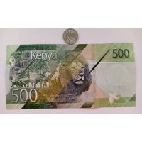 Werty71 Кения 500 шиллингов 2019 UNC банкнота