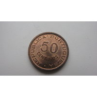 Португалия 50 сентавос 1954