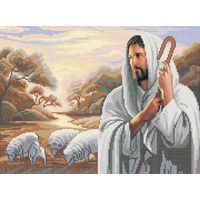 Картина для вышивки бисером " Господь - пастырь мой"