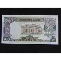 Судан 100 фунтов 1989г.UNC