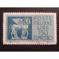 Италия 1968 Пегас, срочная почта