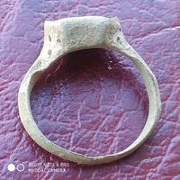Кольцо. Перстень. Остатки эмали. #2