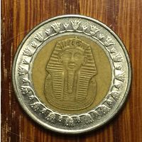 Египет, 1 фунт 2010 биметалл