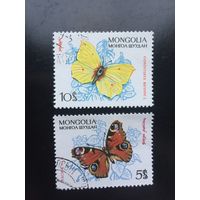 Монголия 1963 год. Бабочки