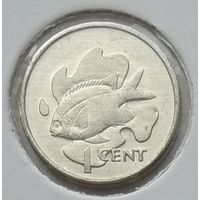 Сейшельские острова (Сейшелы) 1 цент 1977 г. В холдере