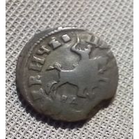 Монета петра 1715г