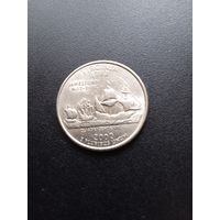 США 25 центов 2001 г. - Нью-Йорк P