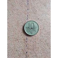109. 10 центов 1997 Литва