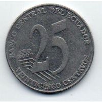 25 сентимо 2000 Эквадор
