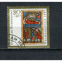 ФРГ - 1987 - Рождество - [Mi. 1346] - полная серия - 1 марка. Гашеная.  (LOT Dc43)