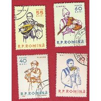 Румыния 1961 Музыкальные инструменты
