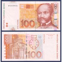 Хорватия, 100 куна 2012 г., P-41b, UNC-