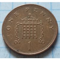 Великобритания 1 пенни, 1998     ( 3-3-3 )