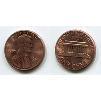 США. 1 цент (1984, UNC)