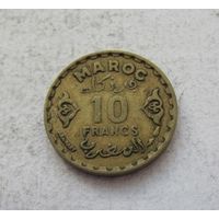 Марокко 10 франков 1371 (1952) 2