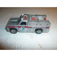 Модель Silver 1974 Emergency Unit Vehicle Fire . Mattel-HotWheels.масштаб 1:64.