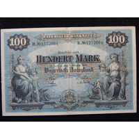 Бавария 100 марок 1900 г