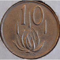 Южная Африка 10 центов 1965 год