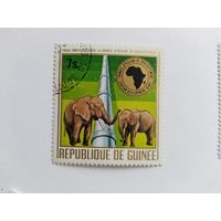 Р.Гвинея 1975 слоны