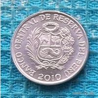 Перу 1 цент (сентимо) 2010 года, UNC. R