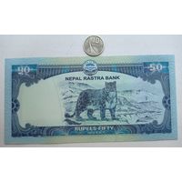 Werty71 Непал 50 рупий 2019 UNC банкнота