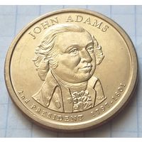 США 1 доллар, 2007 Президент США - Джон Адамс (1797-1801)    P      ( П-3-2 )