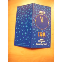 Беларусь открытка с Новым годом от IBA групп специальный заказ