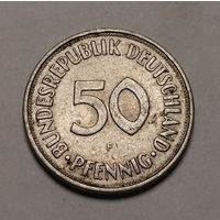 50 пфеннигов 1972 "F" - Штутгарт