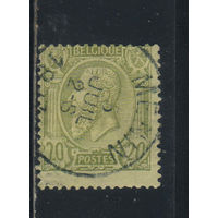 Бельгия Кор 1884 Леопольд II Стандарт #43