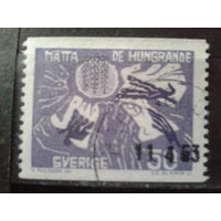 Швеция 1963 Борьба с голодом, концевая