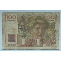 Франция 100 франков 1949 г.
