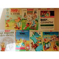 Астерикс комиксы на разных языках 7 книг