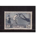 Франция-1938 (Мих.427) , * (сл. от накл.),  Спорт , Футбол, ЧМ-1938(1)
